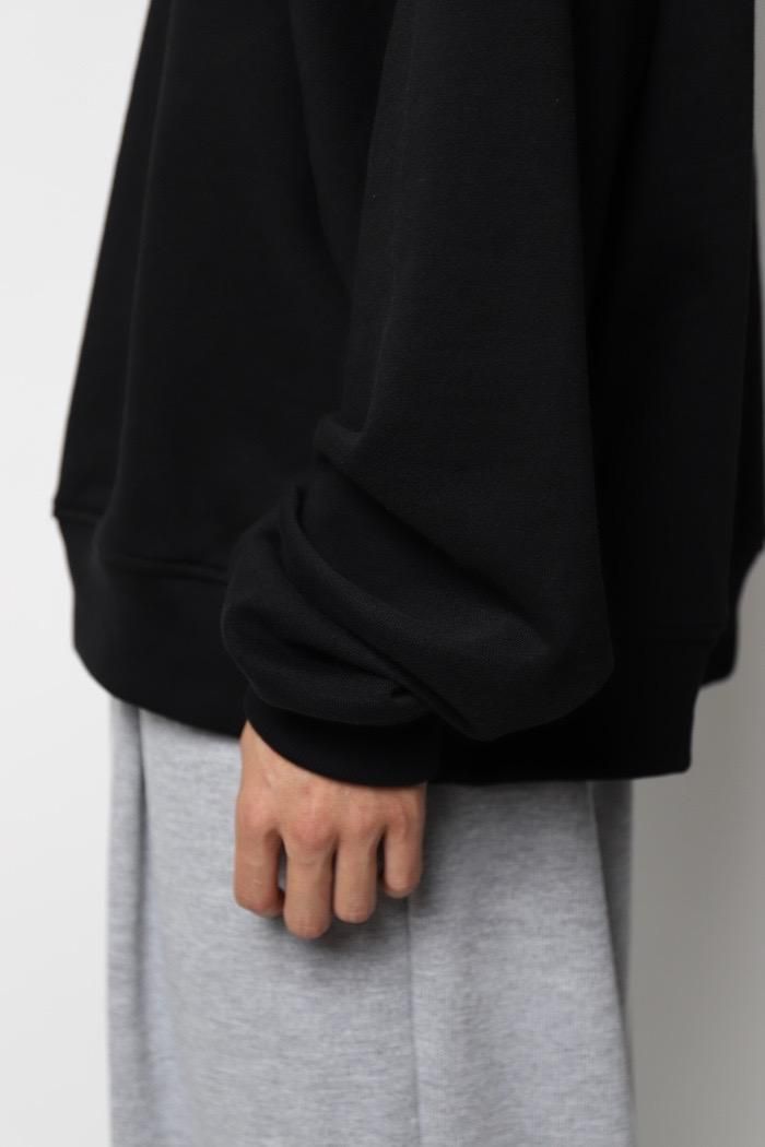 WILLY CHAVARRIA / Devotional Hearts BOMBER CREW - solid black - 乱