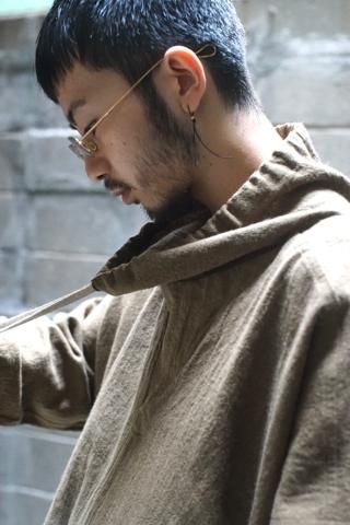 <img class='new_mark_img1' src='https://img.shop-pro.jp/img/new/icons20.gif' style='border:none;display:inline;margin:0px;padding:0px;width:auto;' /><font color=#FF0000>20%OFF</font>O PROJECT / STAND NECK PULLOVER - Boiled Cloth - army
