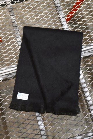 FRENCH FACTORY / mohair scarf solid - black