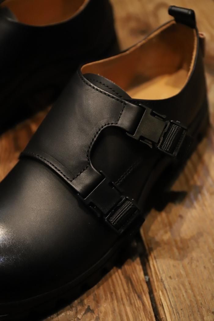 Hender Scheme / double monk #2146 - black - 乱痴気LANTIKI Hender Scheme / double monk #2146 - black - 乱痴気LANTIKI