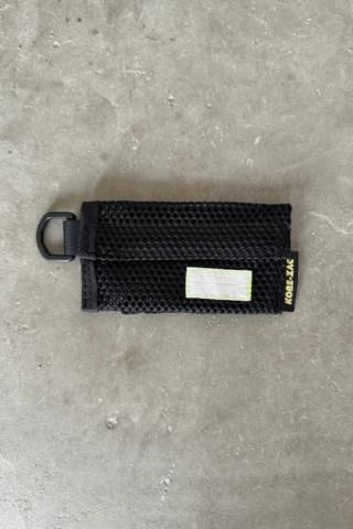 B:TOGETHER / "COINCASE" BLACK MESH - black