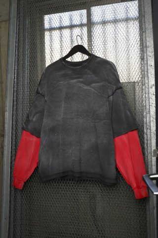 refomed / 10WASH REVERSIBLE L/S TEE - chacoalred