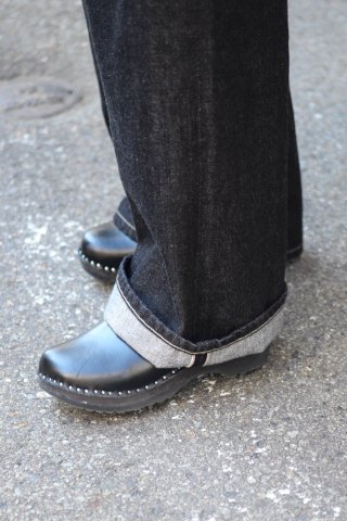 superNova. / Selvedge wide jeans - One wash - black