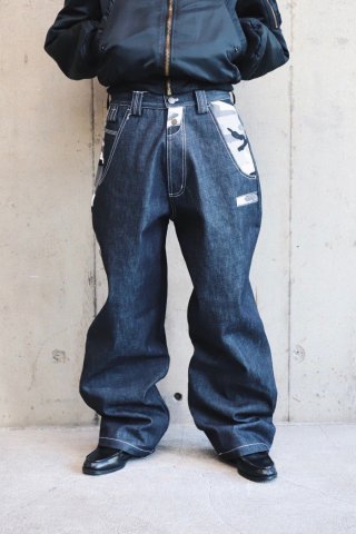 LES SIX / snowtek denim - indigo