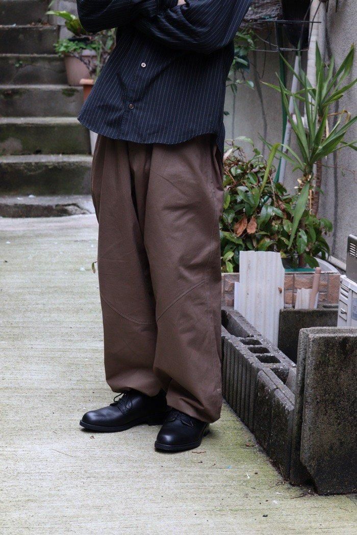 rajabrooke / BASIK CHINO PANTS 2 - brown - 乱痴気LANTIKIオンライン 