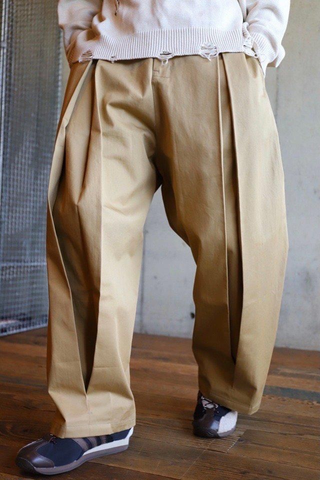 パンツ sage nation box pleat trouser M Box Pleat Trouser - Black – SAGE NATION