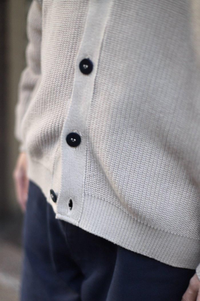 LOCALINA / Box Fit Cardigan - beige - 乱痴気LANTIKI