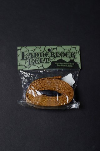 RAYON VERT / LADDERLOCK RAYON BELT - double brown