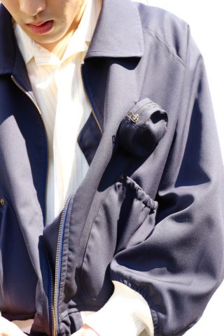 refomed / COIN PURSE JACKET - navy