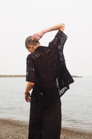 Needles / Cabana Shirt - C/PE Lace Cloth / Square - Եexclusive