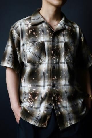 Rafu / Box short-sleeve shirt - brown - LANTIKI exclusive