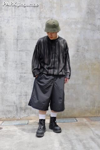<img class='new_mark_img1' src='https://img.shop-pro.jp/img/new/icons20.gif' style='border:none;display:inline;margin:0px;padding:0px;width:auto;' /><font color=#FF0000>20%OFF</font>BURLAP OUTFITTER /  SPORTS BUGGY SHORTS - black