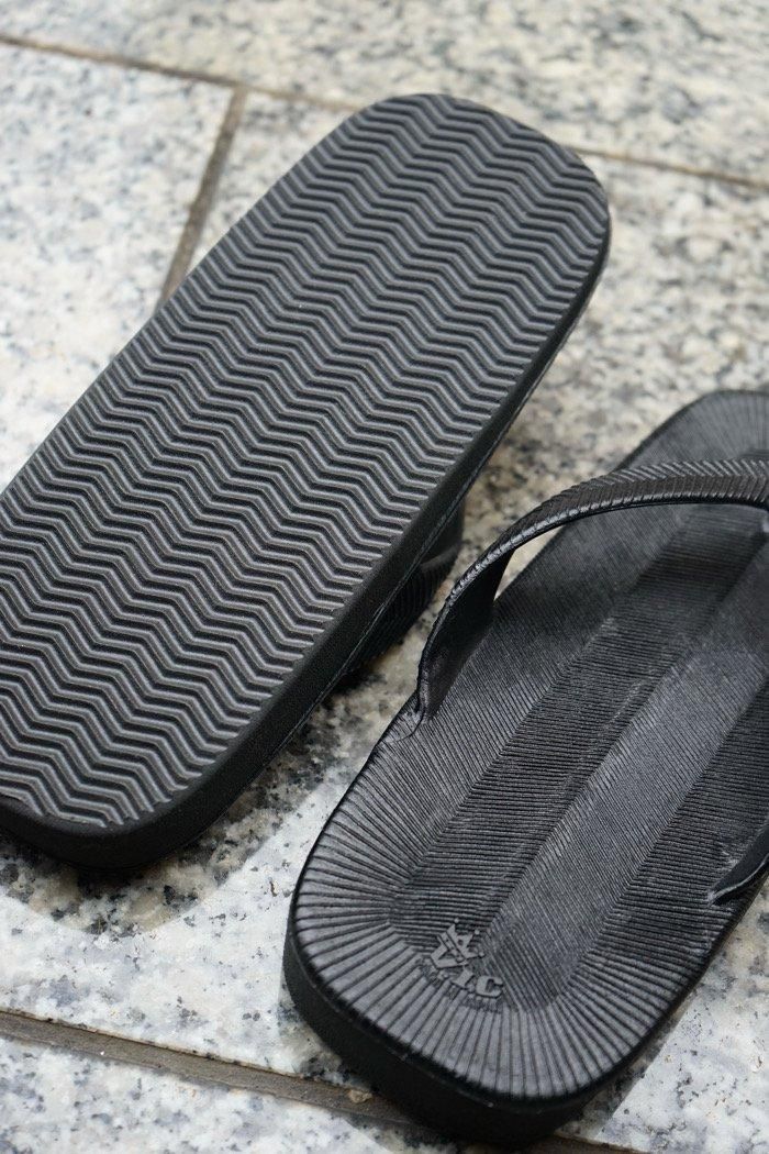 V.I.C / classic rubber sandal -black - 乱痴気LANTIKI V.I.C / classic rubber sandal -black - 乱痴気LANTIKI