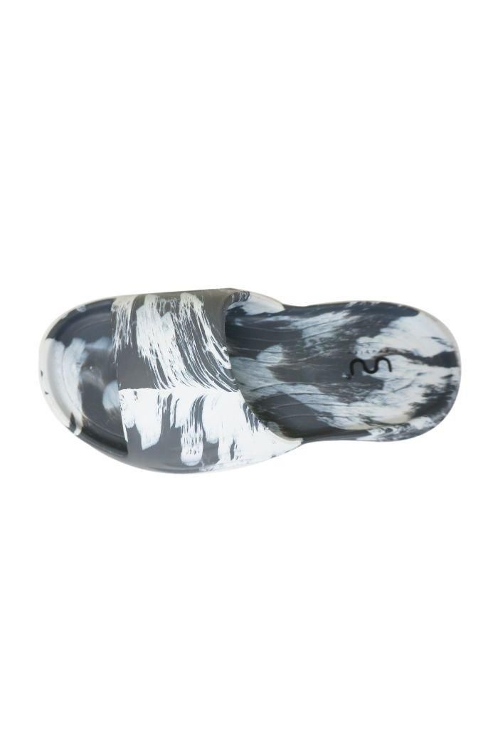 50%OFF》doubleu / ULTRA SPORTY SLIDE - MEN - carbone+white