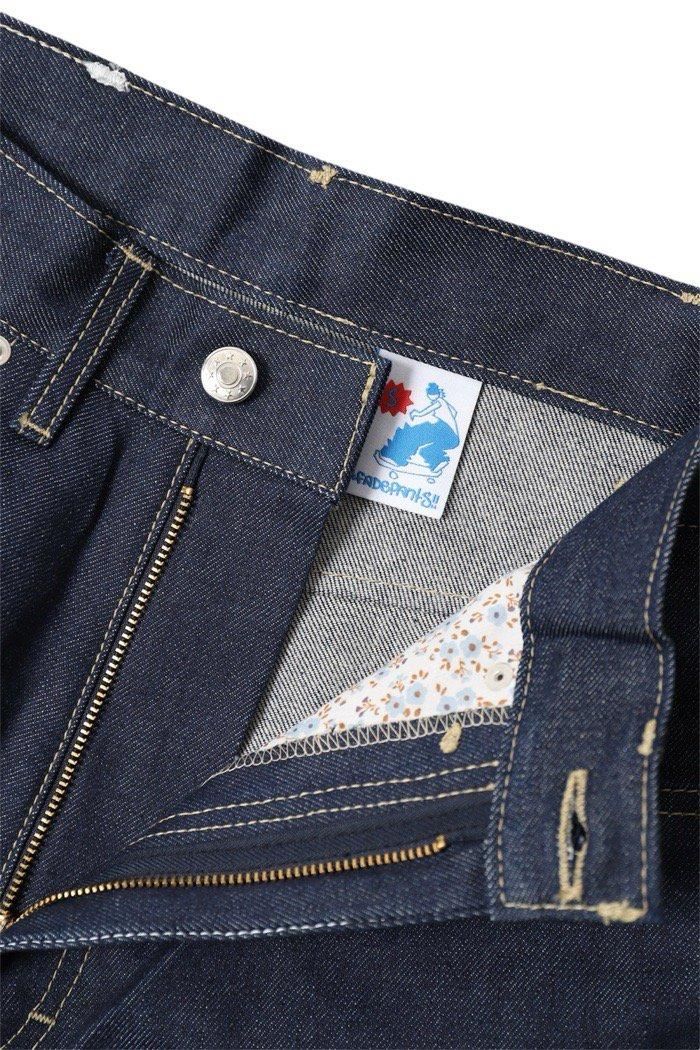 FADE PANTS / FADE PANTS - Western Blue Denim - 乱痴気LANTIKI FADE PANTS / FADE PANTS - Western Blue Denim - 乱痴気LANTIKI