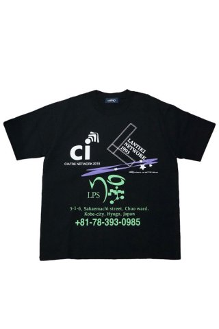 ciatre / network tee S/S - black -  Ե exclusive -