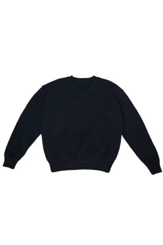 crepuscule / Moss Stitch V P/O - black