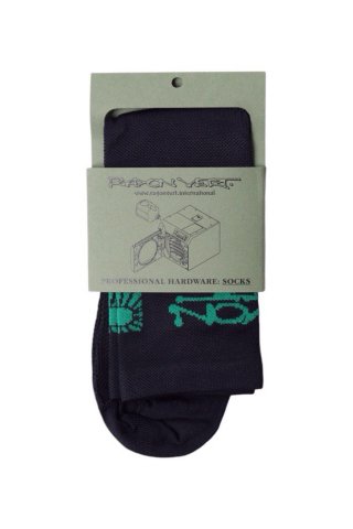 RAYON VERT / PROBLEM SOCKS - black