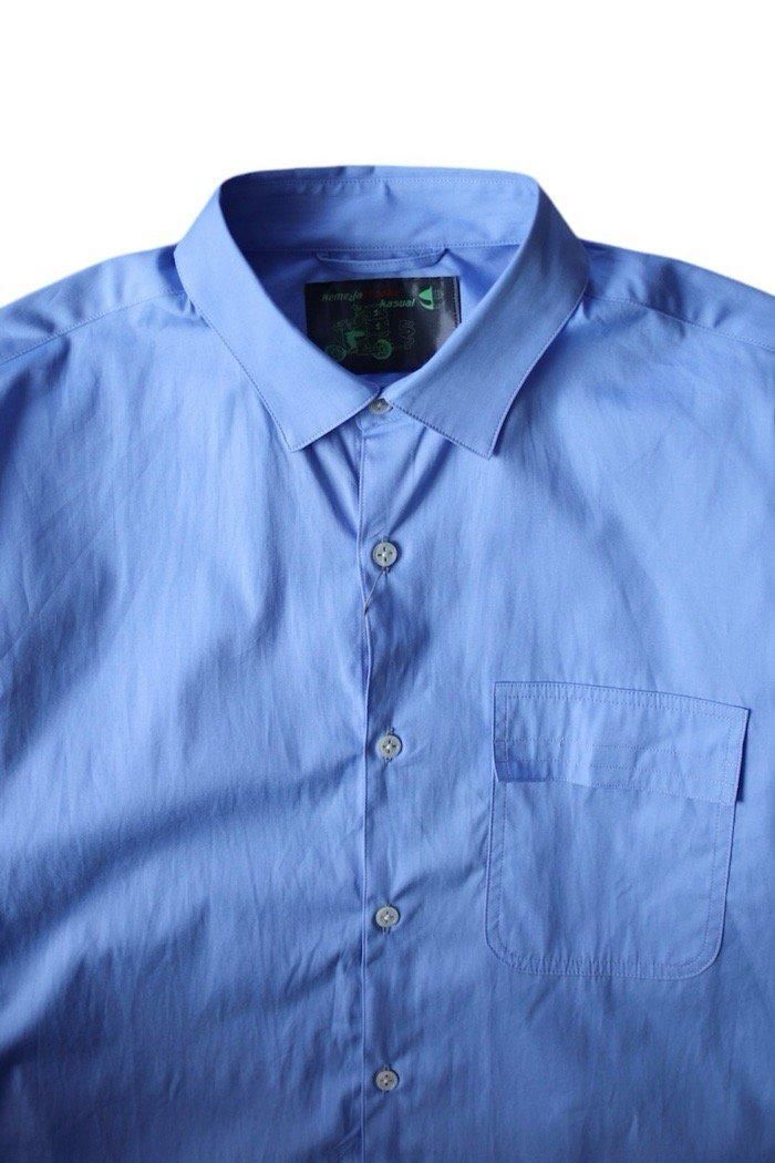 20%OFF》rajabrooke / KERJA SHIRT 2 - sax - 乱痴気LANTIKI