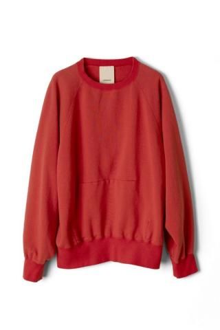 refomed / 10WASH REVERSIBLE SWEATER - red