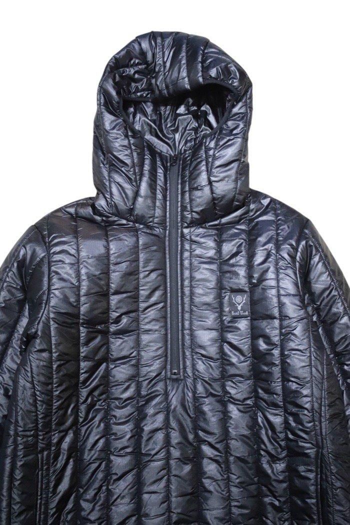 South2West8 / Quilted Pullover Parka Nylon Ripstop - black South2West8 / Quilted Pullover Parka Nylon Ripstop - black