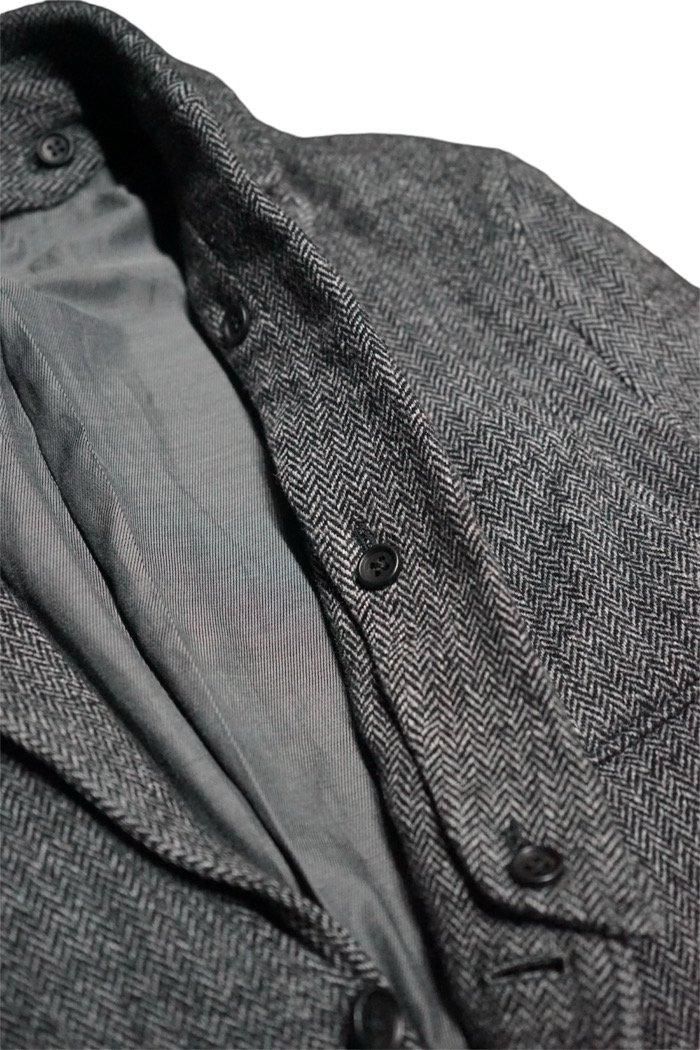 Engineered Garments / Trans Jacket - Poly Wool Herringbone Engineered Garments / Trans Jacket - Poly Wool Herringbone