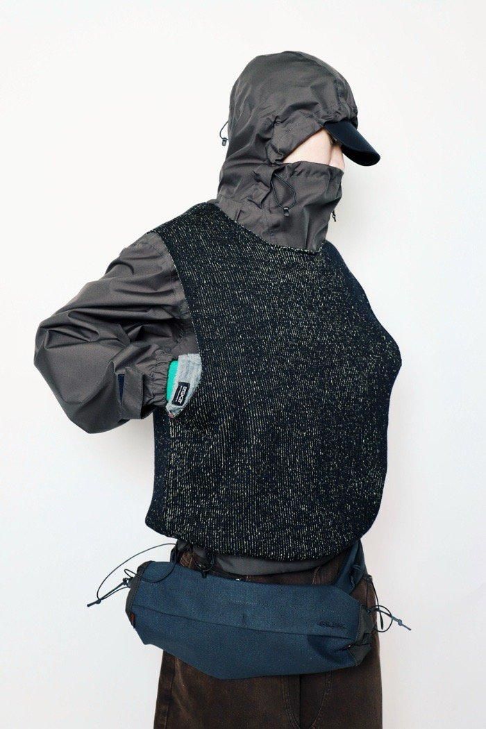 GR10K / WAIST BAG - asphalt grey - 乱痴気LANTIKIオンライン GR10K / WAIST BAG - asphalt grey - 乱痴気LANTIKIオンライン