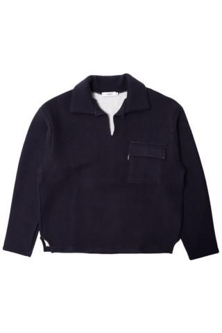 CREST / Cowo Vintage Pullover - navy