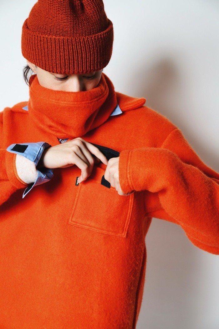 CREST / Cowo Neck Warmer - orange - 乱痴気LANTIKIオンライン