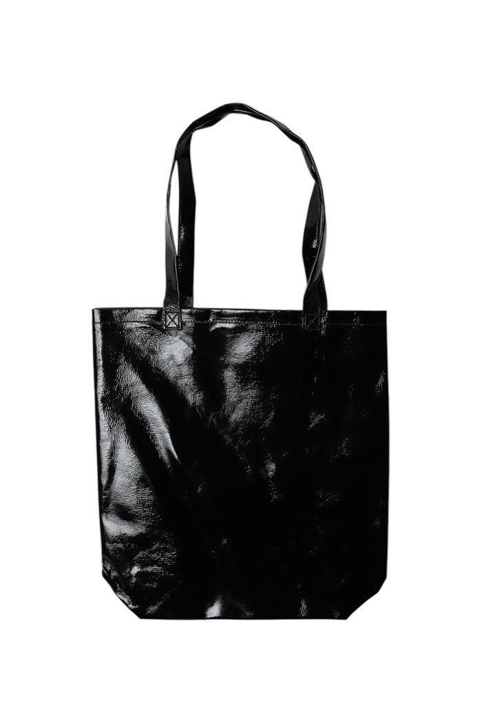 Hender Scheme / patent horse bag M - black - 乱痴気LANTIKI Hender Scheme / patent horse bag M - black - 乱痴気LANTIKI