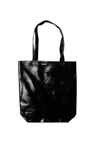 Hender Scheme / patent horse bag M - black