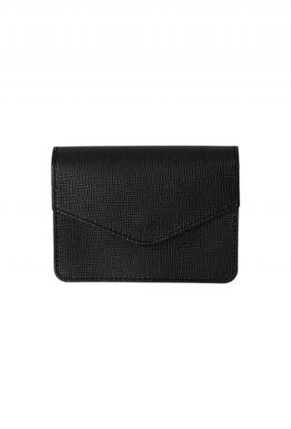 Hender Scheme / flap billfold - black