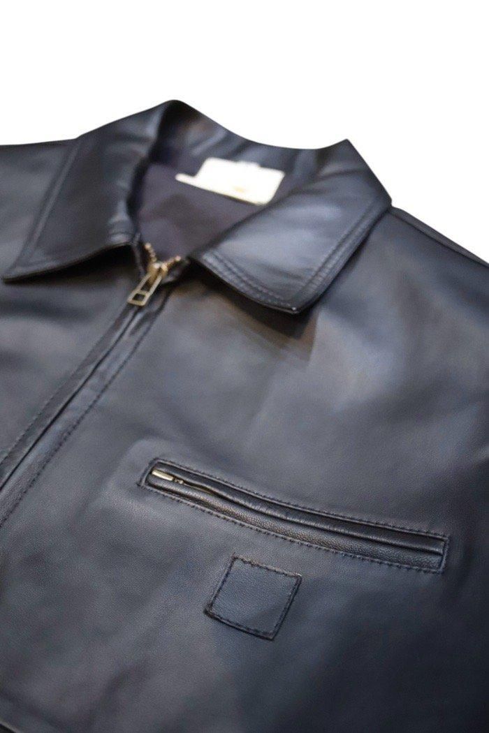 refomed / × CCU LEATHER WORK JACKET - black - 乱痴気LANTIKI refomed / × CCU LEATHER WORK JACKET - black - 乱痴気LANTIKI