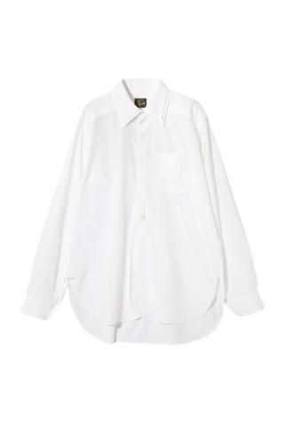Needles / Double Regular Collar EDW Shirt - Cotton - white