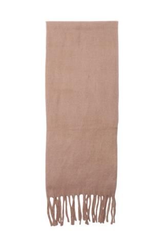veta / Shaggy stole solid - shell pink