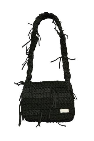 B:TOGETHERPROJECT1000 / "CHUNKY SHOULDER" M TYPE - black gradation