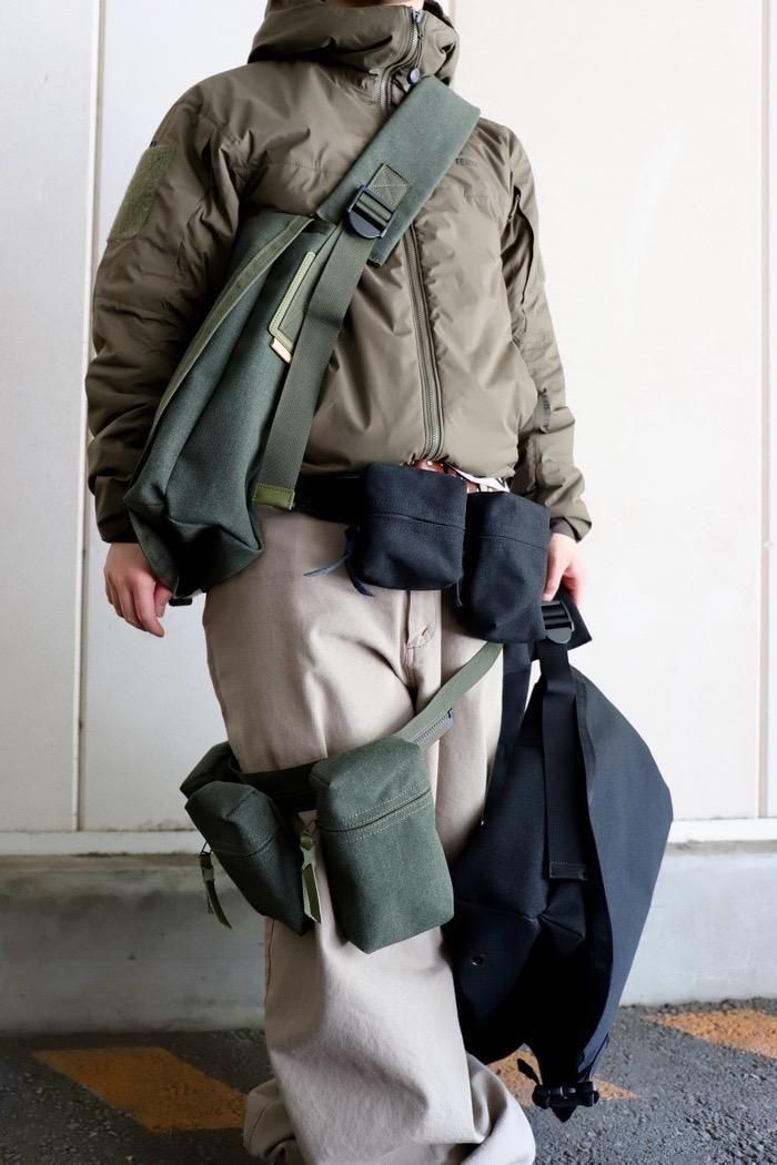 Hender Scheme / messenger bag large - khaki olive - 乱痴気