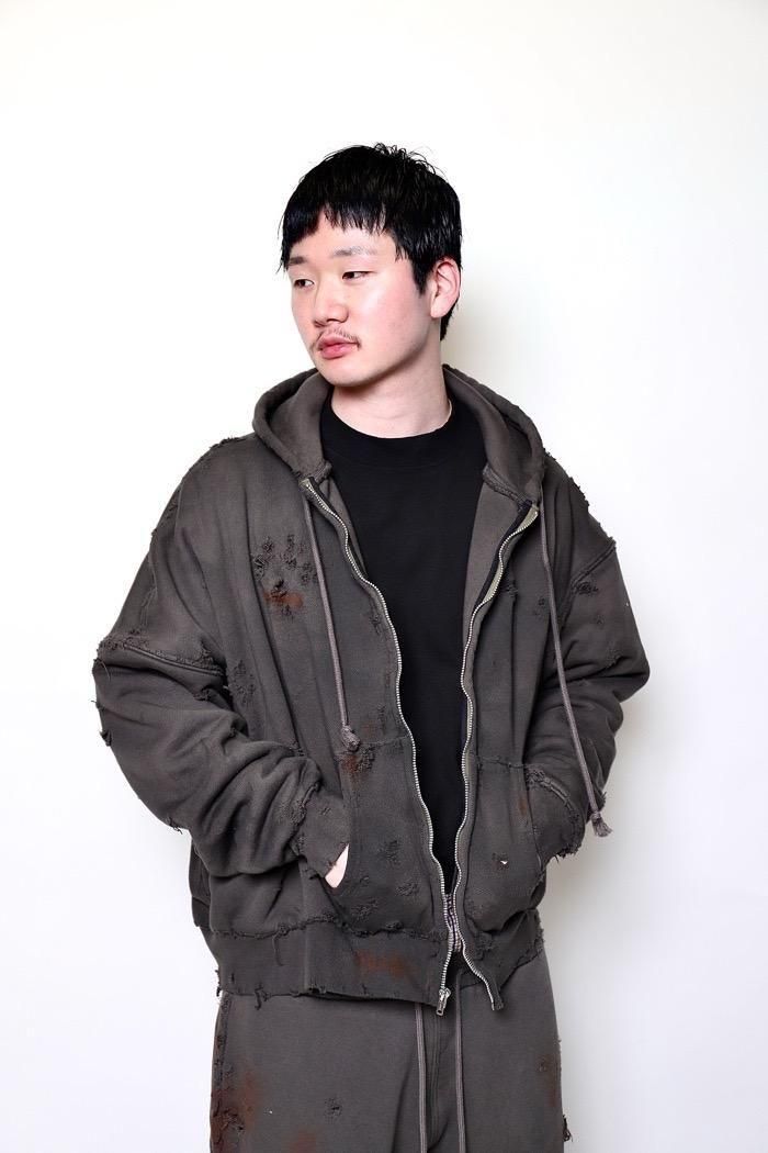 LES SIX / 70 degree exploded hoodie