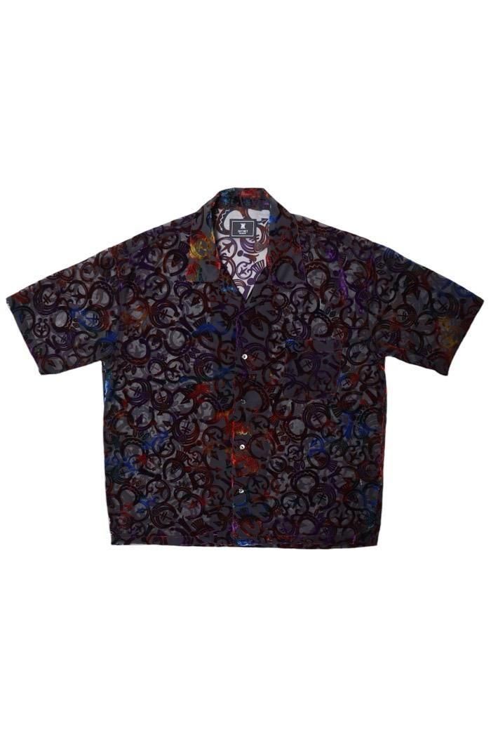 TUITACI NAVAJO VELVET NAJA SHIRTS BLACK