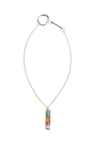 Jetpack hom(m)e /  "Found Object" Cigarette Necklace for LANTIKI -orenge