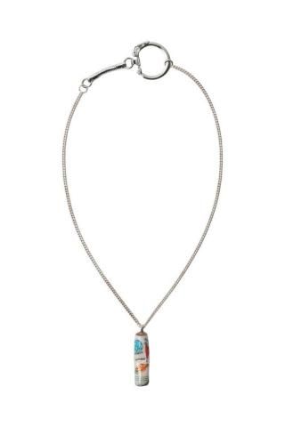 Jetpack hom(m)e /  "Found Object" Cigarette Necklace for LANTIKI -white