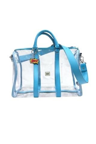 BIO / BEACH BOSTON BAG - LIGHT BLUE