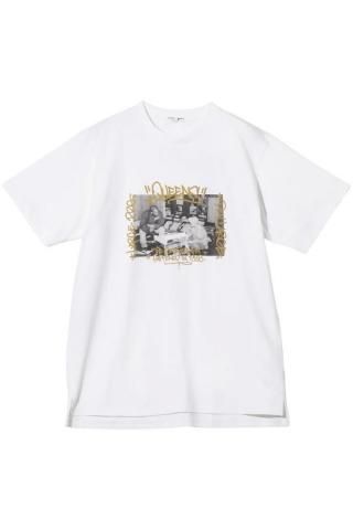 Engineered Garments / EG X EXPANSION NY - QUEENS 1998 TEE - white