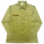 ǯUSA.VINTAGEARMYOG-507UTILITY SHIRTơ桼ƥƥ ġ顼꡼֥꡼󡡥15.5x31