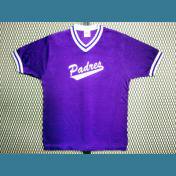 1980's USA. オールド ベースボール Tシャツ ナンバー【紫】S