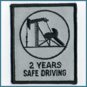 U.S.A. 1970's ӥơ ǥåɥȥå ɽ åڥ SAFE DRIVING 2YEARS (W) 70ߥ x  (H) 85ߥ