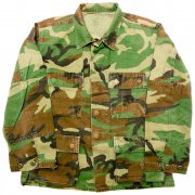 1989's U.S. COAT, HOT WEATHER, WOOLAND CAMOUFLAGE PATTERN, COMBAT Хå 㥱å º̡-Short