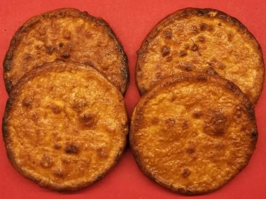 日本一堅いせんべい超厚焼「極堅深川」 - 其角せんべい