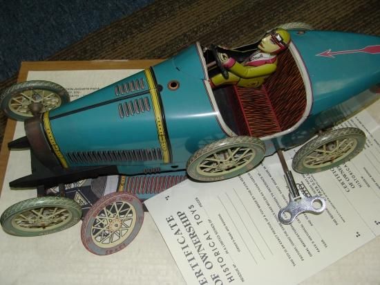 1930年 ブガッティ ブリキのおもちゃ箱付き PAYA Bugatti - 日本
