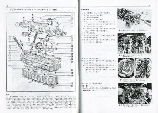 CB350 CB400 FOUR サービスマニュアル 復刻版 CB400Four - 日本 CB350 CB400 FOUR サービスマニュアル 復刻版 CB400Four - 日本
